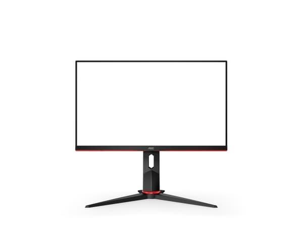 AOC G2 Q24G2A/BK, 60,5 cm (23.8"), 2560 x 1440 pixlar, Quad HD, LCD, 4 ms, Svart, Röd