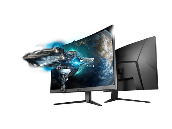 MSI Optix G27CQ4DE E2 - LED-skjerm - gaming - kurvet - 27" - 2560 x 1440 WQHD @ 170 Hz - VA - 250 cd/m² - 3000:1 - 1 ms - 2xHDMI, DisplayPort - svart