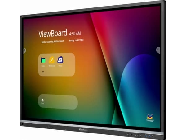 Viewsonic IFP5550-5, 139,7 cm (55"), 1209,6 x 680,4 mm, 350 cd/m², 1,07 miljardia väriä, 3840 x 2160 pikseliä, 4K Ultra HD