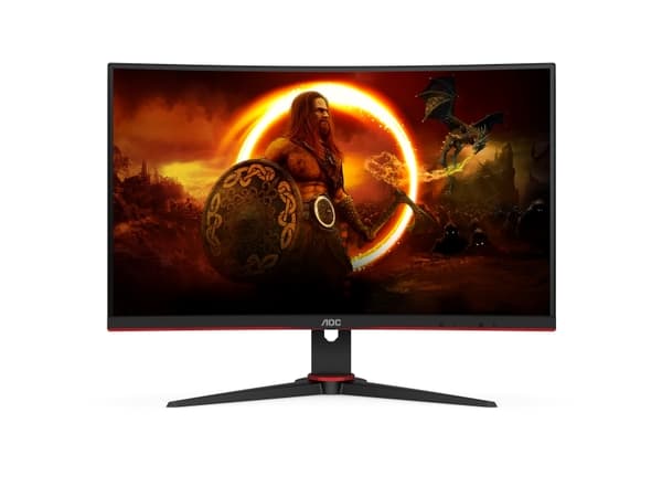 AOC G2 C27G2E/BK, 68,6 cm (27"), 1920 x 1080 pixlar, Full HD, 1 ms, Svart, Röd