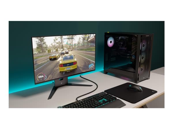 Corsair CM-9030002-PE, 68,6 cm (27"), 2560 x 1440 pikseliä, Quad HD, OLED, 0,03 ms, Musta