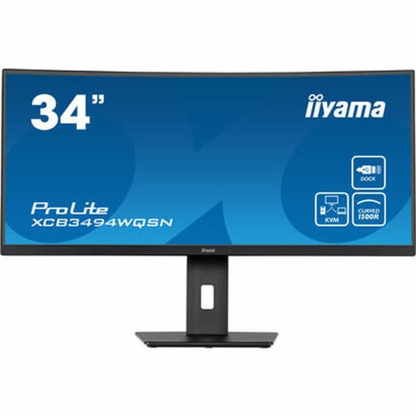 Näyttö Iiyama XCB3494WQSN-B5 LED VA Flicker free 50-60 Hz