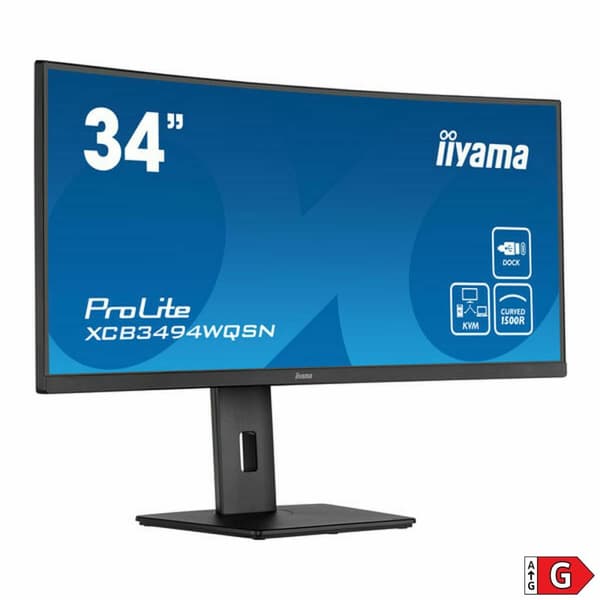 Näyttö Iiyama XCB3494WQSN-B5 LED VA Flicker free 50-60 Hz