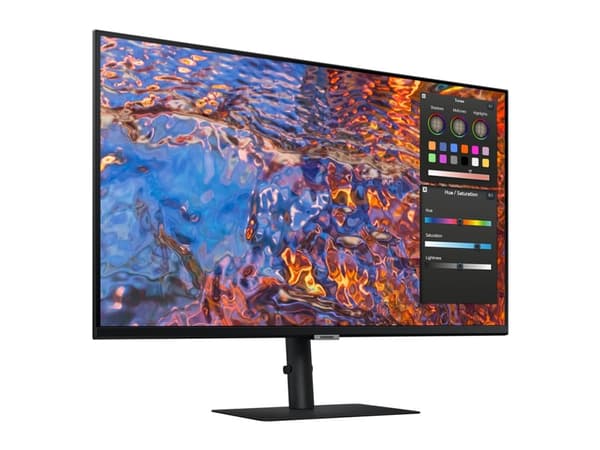 Samsung ViewFinity S8 S32B800PXP - S80PB Series - LED-skärm - 32" - 3840 x 2160 4K @ 60 Hz - IPS - 350 cd/m² - 1000:1 - DisplayHDR 600 - 5 ms - HDMI,
