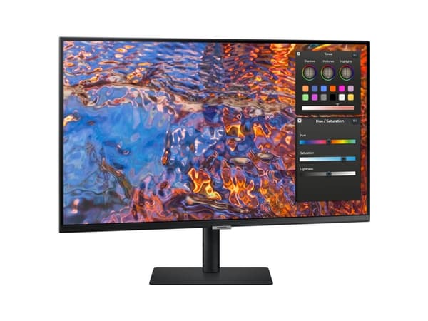 Samsung ViewFinity S8 S32B800PXP - S80PB Series - LED-skärm - 32" - 3840 x 2160 4K @ 60 Hz - IPS - 350 cd/m² - 1000:1 - DisplayHDR 600 - 5 ms - HDMI,