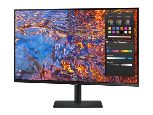 Samsung ViewFinity S8 S32B800PXP - S80PB Series - LED-skärm - 32" - 3840 x 2160 4K @ 60 Hz - IPS - 350 cd/m² - 1000:1 - DisplayHDR 600 - 5 ms - HDMI,