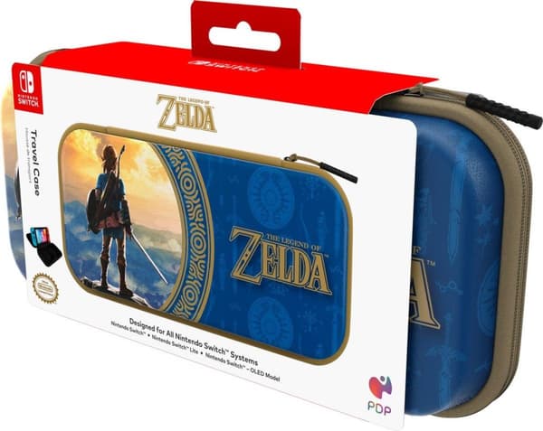 PDP Bag Travel Case Hyrule Blue Switch (500-218-HLBL)