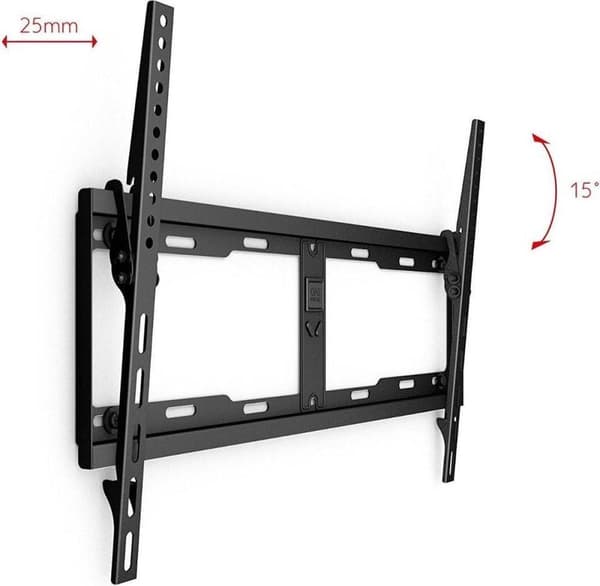 WM4621 Solid TV beslag - Kantelbaar - 32-90tommer - Sort