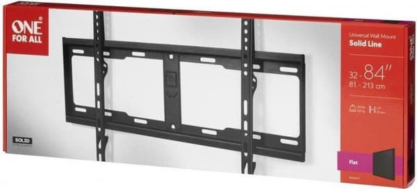 WM4611 Solid TV-fäste - Vast - 32-90tum - Svart