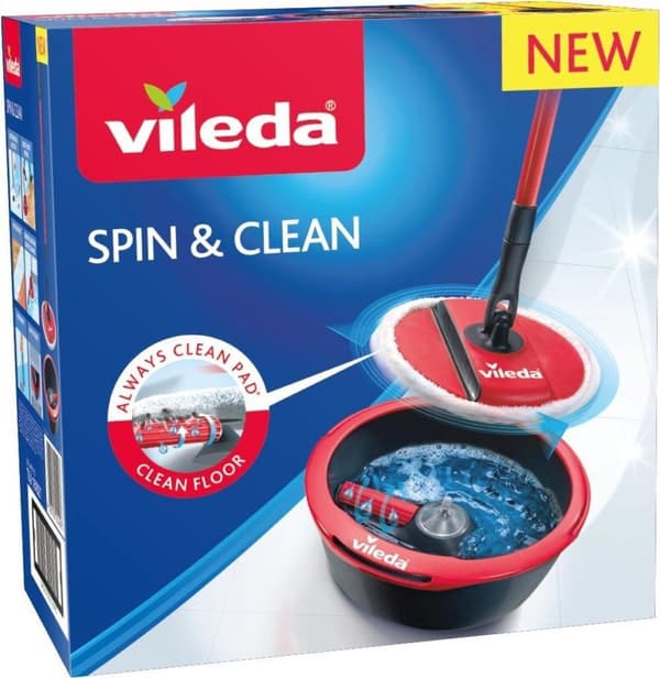 Vileda Spin & Clean golvtorkare (161821)