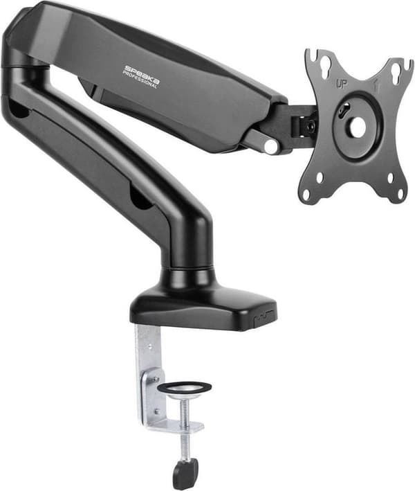 SpeaKa Professional SP-MM-900 monitorbåge 1-faldig 43,2 cm (17) - 81,3 cm (32) Zwenkbaar, Kantelbaar