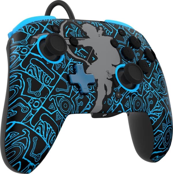 PDP Controller Rematch Wired SheikahShoot GlowintheDark Swit (500-134-SKSG)