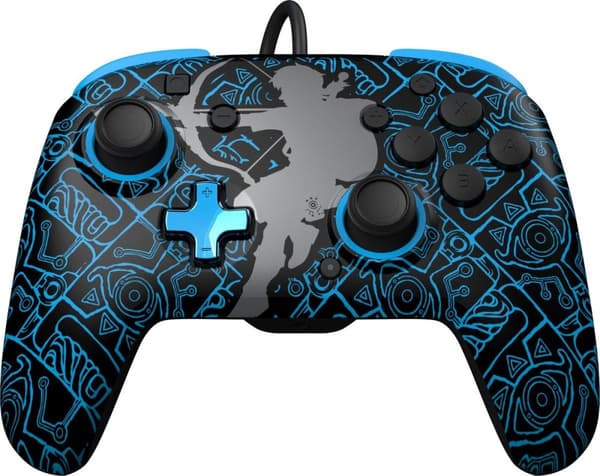 PDP Controller Rematch Wired SheikahShoot GlowintheDark Swit (500-134-SKSG)