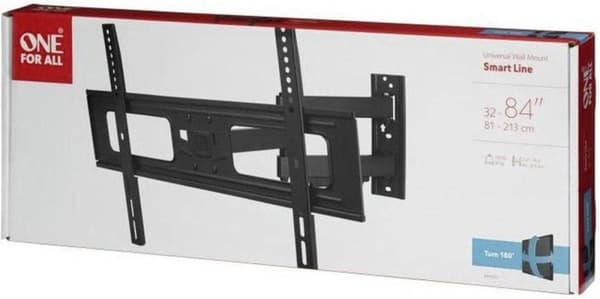 WM2651 Universal TV Vægmontering Drej 180° - 32-90" - VESA 600 - sort