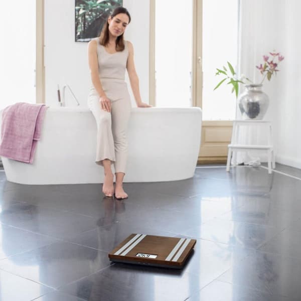 Medisana BS 552 connect digital bambu kroppsanalysvåg upp till 180 kg (40552)