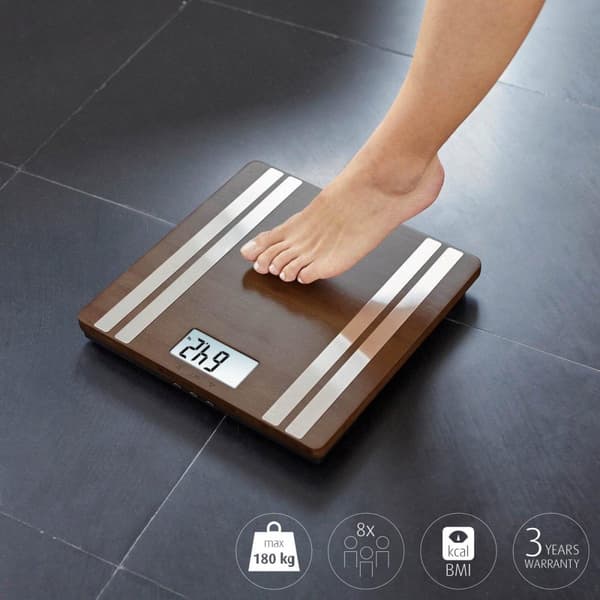 Medisana BS 552 Connect digital bambus kropsanalysevægte op til 180 kg (40552)