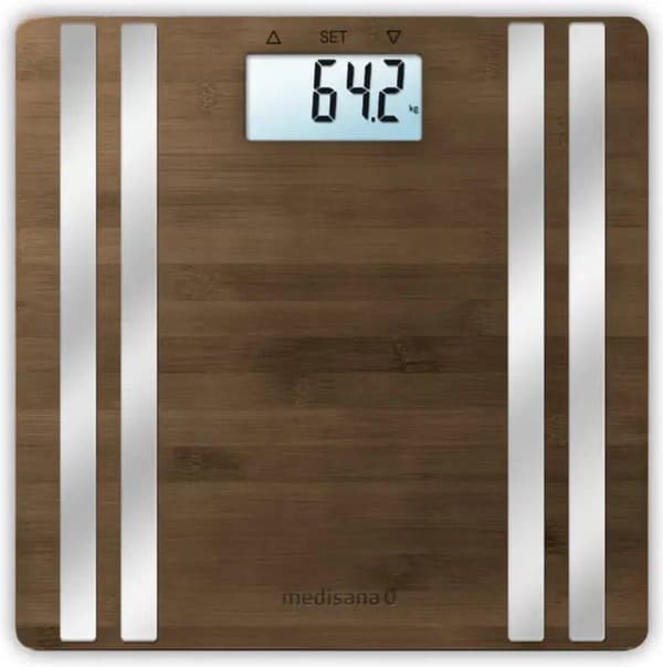Medisana BS 552 Connect digital bambus kropsanalysevægte op til 180 kg (40552)
