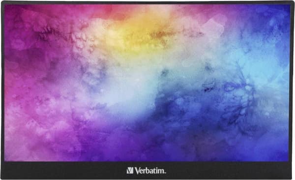 Verbatim 49590 datorskärm 35,6 cm (14") 1920 x 1080 pixlar Full HD Black (49590)
