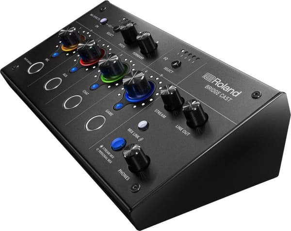 ROLAND BRIDGE CAST - Dual Bus Gaming Mixer - i sort (425161A99)
