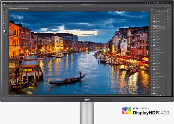 LG 27UP650P-W 68,60 cm (27") UHD-skærm 4K IPS, DP, 2xHDMI, 16:9 [Energiklasse F] (27UP650P-W)