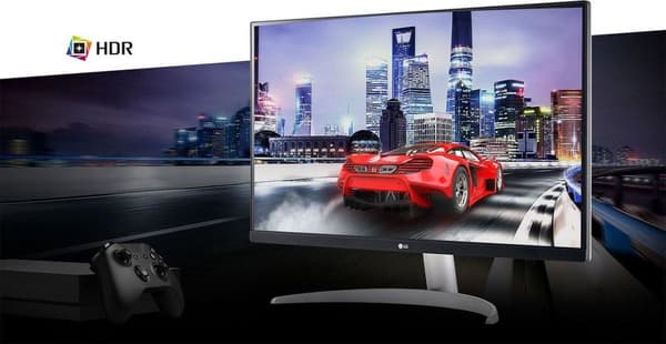 LG 27UP650P-W 68,60 cm (27") UHD-skærm 4K IPS, DP, 2xHDMI, 16:9 [Energiklasse F] (27UP650P-W)