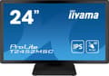 Pikkukuva 1 / 6: Iiyama Prolite T2452MSC-B1 - LED-näyttö - 24" - 1920 x 1080 Full HD - IPS - 360 cd/m² - 1000:1 - 14 ms - HDMI, DisplayPort - luidsprekers - Kosketuste