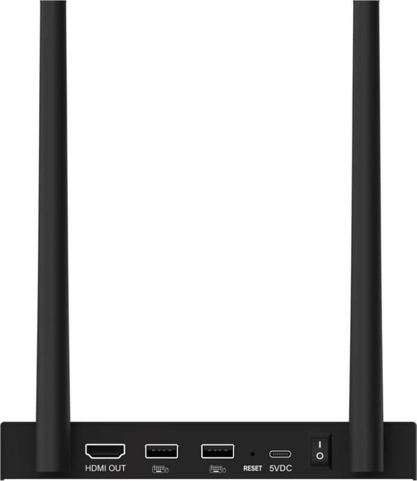 Marmitek TV Anywhere Wireless 4K AV -lähetin ja -vastaanotin, musta (25008425)
