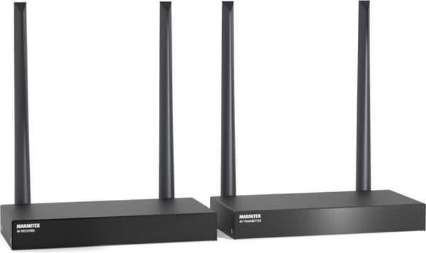 Marmitek TV Anywhere Wireless 4K AV -lähetin ja -vastaanotin, musta (25008425)