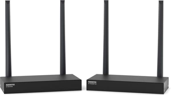 Marmitek TV Anywhere Wireless 4K AV -lähetin ja -vastaanotin, musta (25008425)
