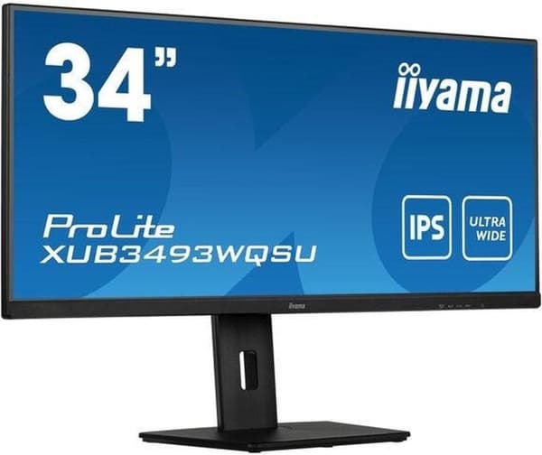 iiyama ProLite XUB3493WQSU-B5 - 34 Svart
