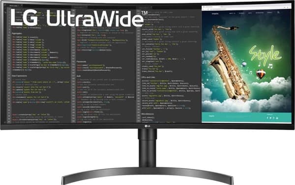 LG 35WN75CP-B Sort