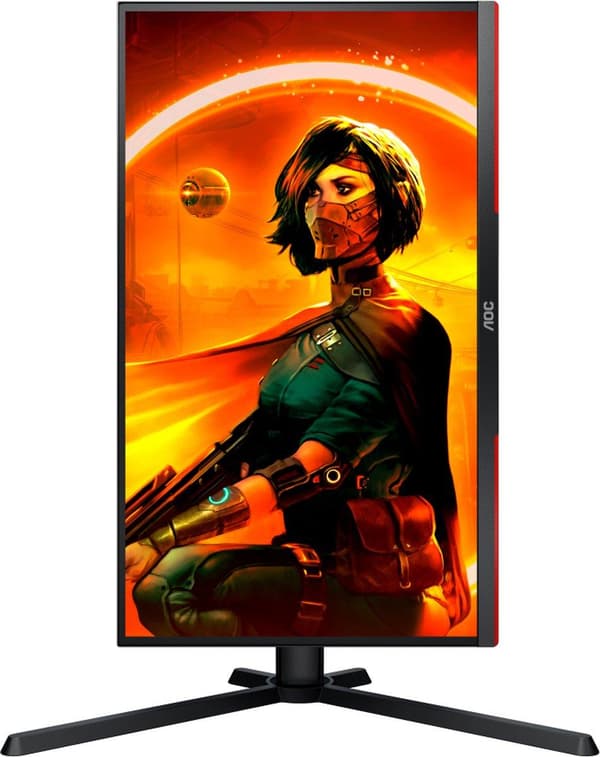 AOC G3 25G3ZM/BK datorskärm 62,2 cm (24,5") 1920 x 1080 pixlar Full HD Svart, Röd