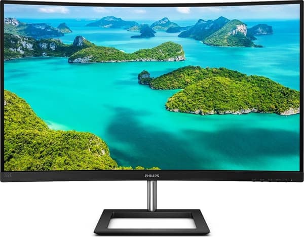 Philips E Line 322E1C/00 LED-skärm 80 cm (31,5") 1920 x 1080 pixlar Full HD LCD-svart