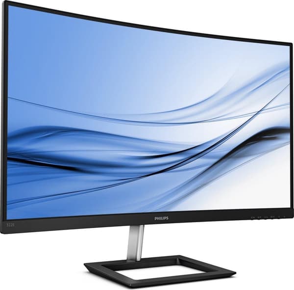 Philips E Line 322E1C/00 LED-skärm 80 cm (31,5") 1920 x 1080 pixlar Full HD LCD-svart