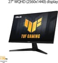Miniatyrbillede 3 af 8: ASUS TUF Gaming VG27AQA1A 68,6 cm (27") 2560 x 1440 pixels Quad HD Sort