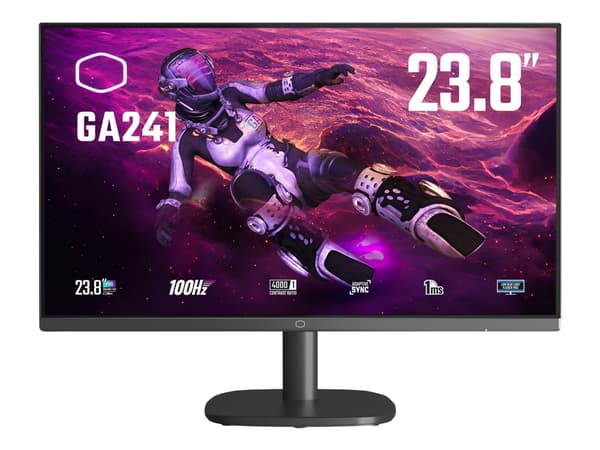Cooler Master CMI-GA241-EU 238FHD 100Hz VA EU-ledningsskjerm Sort