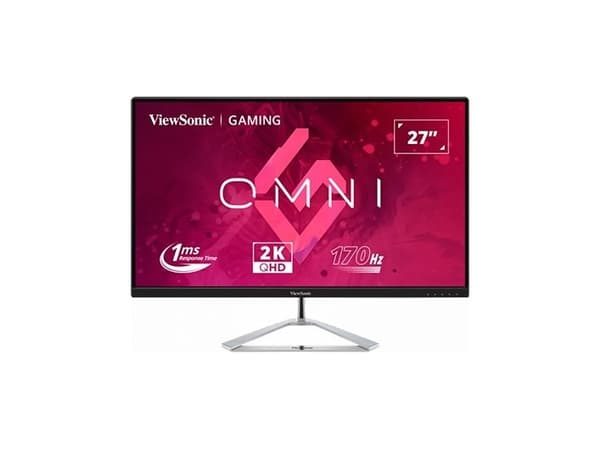 Viewsonic VX Series VX2780-2K, 68,6 cm (27"), 2560 x 1440 pikseliä, 2K Ultra HD, LED, 1 ms, Musta