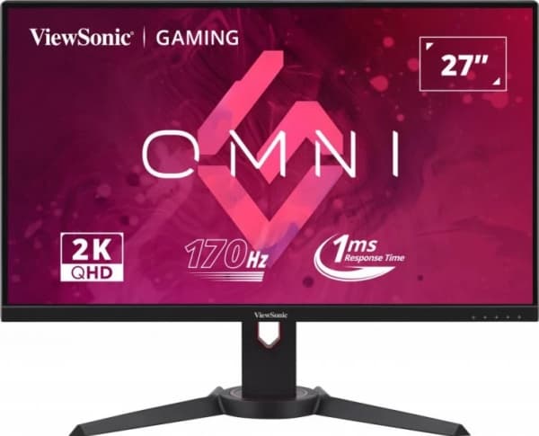 Viewsonic VX Series VX2780J-2K, 68,6 cm (27"), 2560 x 1440 piksler, 2K Ultra HD, LED, 1 ms, Sort Sort