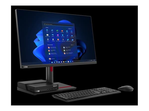 Lenovo ThinkCentre Tiny-in-One Flex 24i - LED-skärm - 24" (23.8" visbar) - 1920 x 1080 Full HD (1080p) @ 60 Hz - IPS - 250 cd/m² - 1000:1 - 4 ms - HD