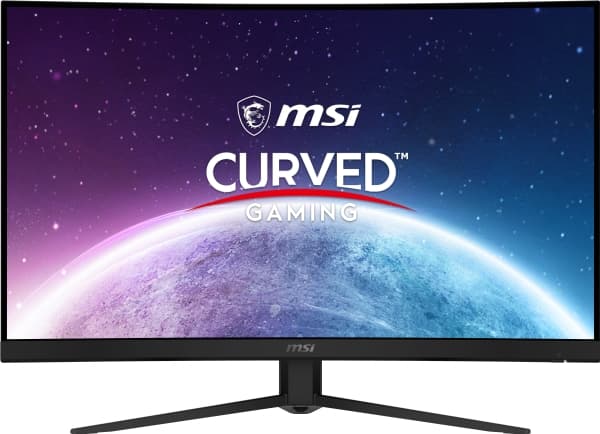 MSI G32C4XDE - LED-skjerm - gaming - kurvet - 31.5" - 1920 x 1080 Full HD (1080p) @ 250 Hz - VA - 300 cd/m² - 3000:1 - 1 ms - 2xHDMI, DisplayPort - s Sort