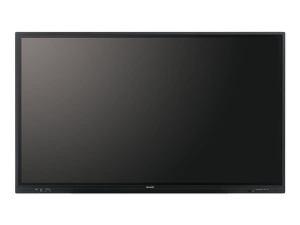 Sharp PN-LC652 - 65" Diagonal klass LC Series LED-bakgrundsbelyst LCD-skärm - interaktiv - med pekskärm (multitouch) - 4K UHD (2160p) 3840 x 2160 - D Svart