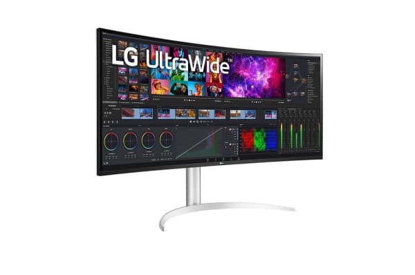 LG UltraWide 40WP95XP-W - LED-skjerm - kurvet - 40" (39.7" synlig) - 5120 x 2160 5K2K UltraWide - Nano IPS - 300 cd/m² - 1000:1 - HDR10 - 5 ms - 2xHD