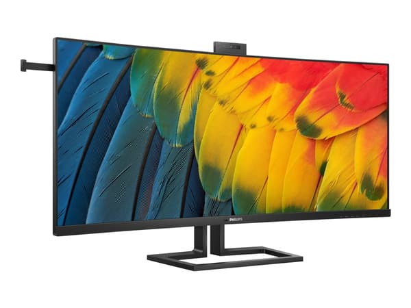 Philips 40B1U6903CH - 6000 Series - LED-skjerm - kurvet - USB - 39.7" - 5120 x 2160 WUHD @ 75 Hz - IPS - 300 cd/m² - 1000:1 - HDR10 - 4 ms - Thunderb Sort