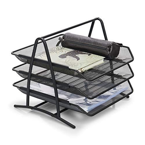 MESHLINE TRIPLE SHELF ANTHR (17731)