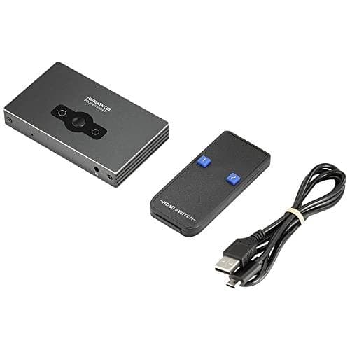 SpeaKa Professional SP-HSW-300 2-portar HDMI-switch Ultra HD-kapabel 7680 x 4320 pixlar (SP-10474508)