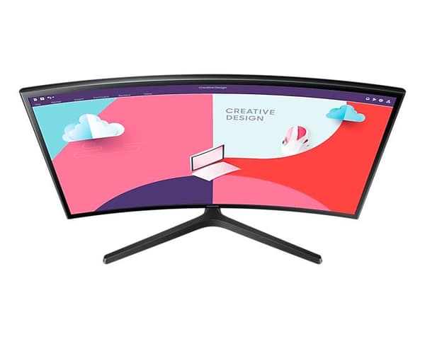 Samsung CF390 buet skærm - 68,60 cm (27") 1920x1080 1920x1080 / VA / 68,60 cm (27") / 4ms / 60hz / 250cd/m2 [Energiklasse E] (LS27C366EAUXEN)