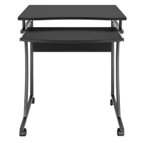 MANHATTAN bord med tangentbordshylla 480x600x760 mm LxBxH (425131)