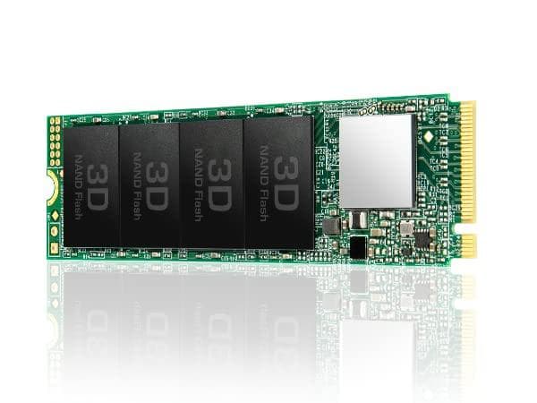 Transcend 115S - SSD - 1 TB - intern - M.2 2280 (dubbelsidig) - PCIe 3.0 x4 (NVMe)
