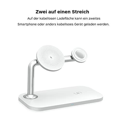 RealPower ChargeAir MAG laddstation med Magsafe vit