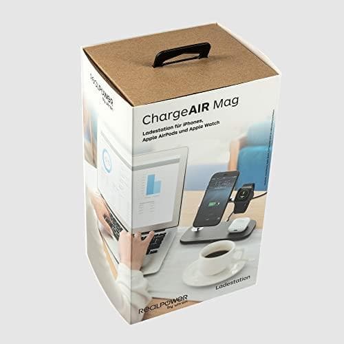 RealPower ChargeAir MAG laddstation med Magsafe vit